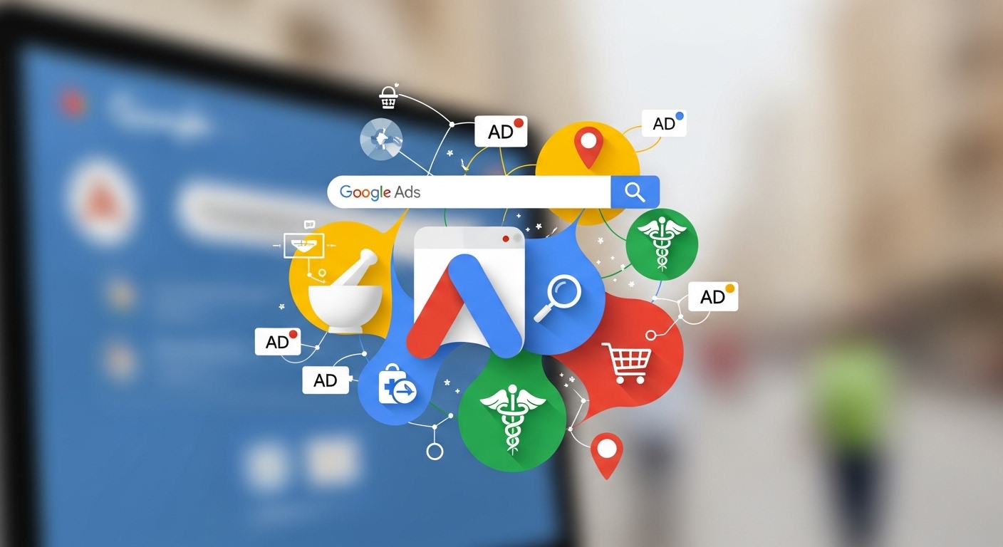 GOOGLE ADS PARA FARMÁCIAS