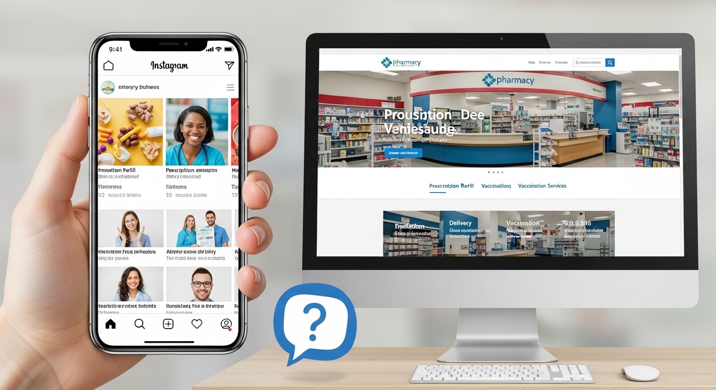 SITE OU INSTAGRAM O QUE É MELHOR PARA FARMÁCIAS