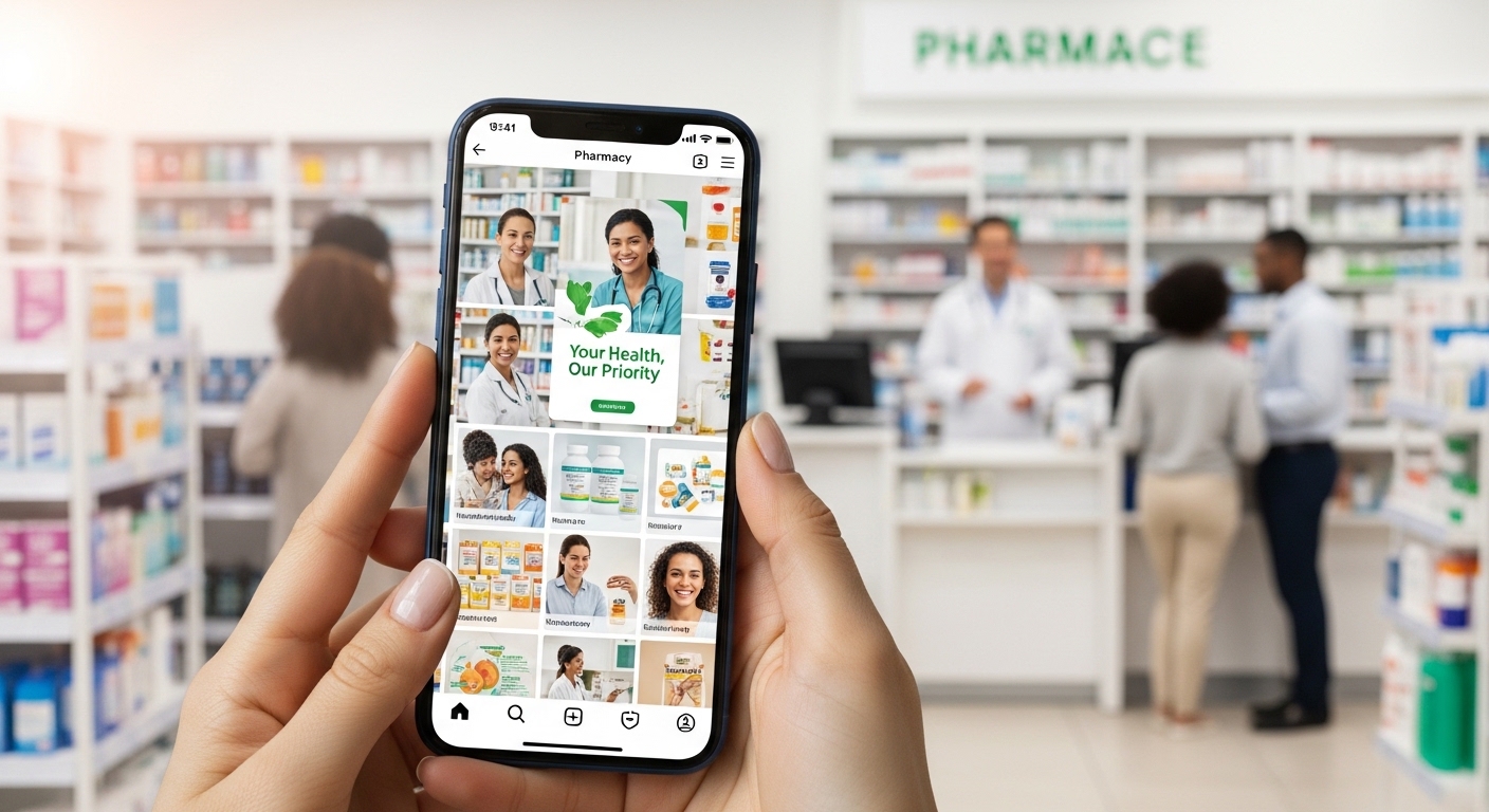 INSTAGRAM PARA FARMACIAS