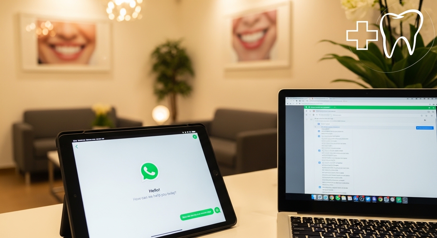 WHATSAPP E EMAIL PARA DENTISTAS