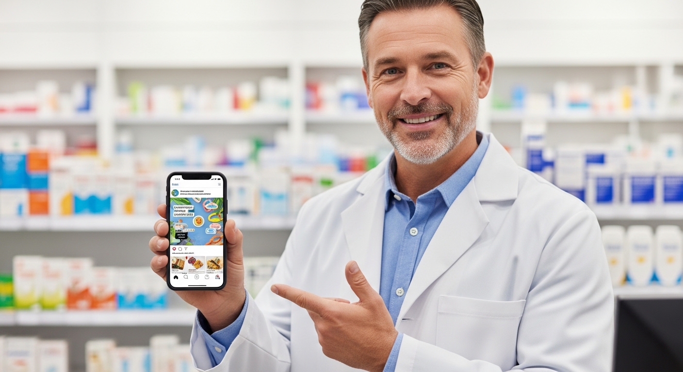 instagram para farmacias