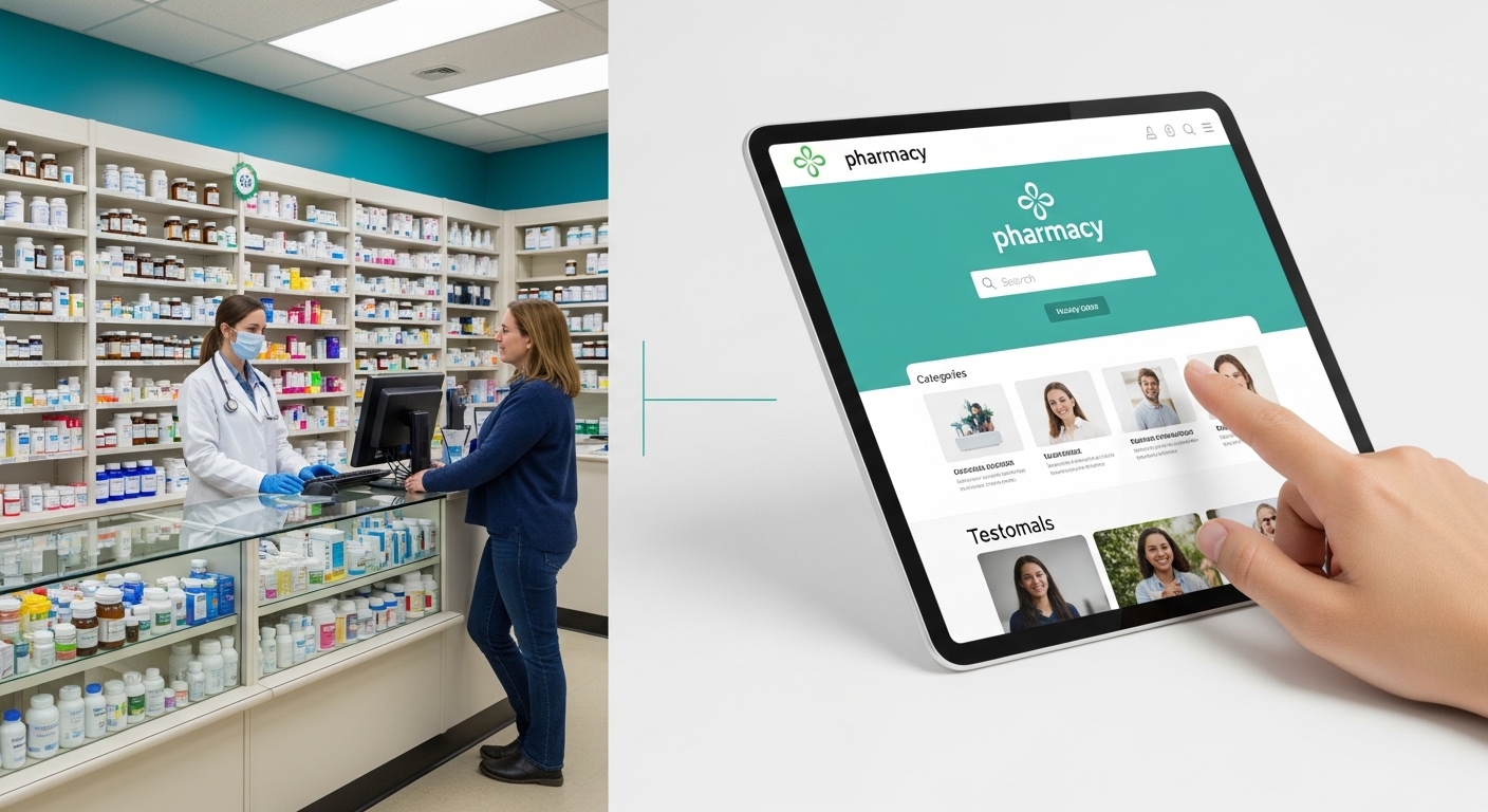 site para farmacias
