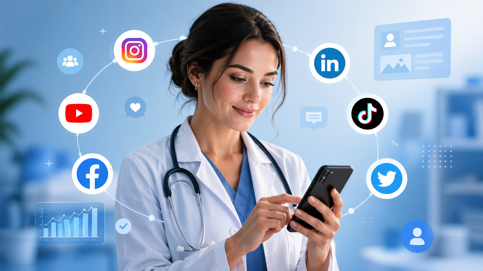 REDES SOCIAIS PARA MÉDICOS ESTRATÉGIAS COMPLETAS PARA TODAS AS PLATAFORMAS